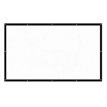 H150 150` Portable Projector Screen HD 16:9 White Dacron