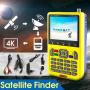 3.5" LCD Display Digital Finder Satellite Signal Finder V-71 HD -S2 FTA HDMI