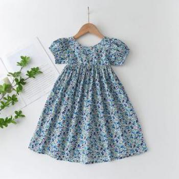 Girls Flowers Dress Kids Costumes Toddler Children Vestidos