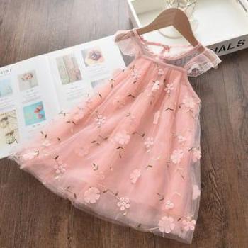 Baby Girls Dress Children Clothes Kids Princess Lace Skirt