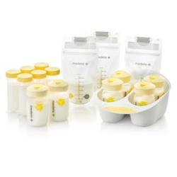 Breast Milk Storage Solution Set - 27Pieces - Multicolour