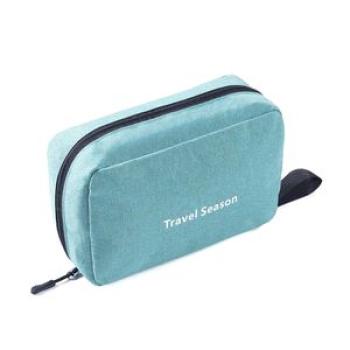 Portable Waterproof Toiletry Bag Polyester Fold Travel