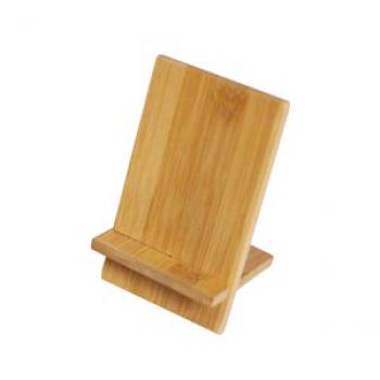 Bamboo Wooden Cell Phone Stand Tablet Stand Phone Dock :