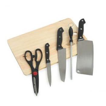 5-Piece Knife Set with Cutting Board