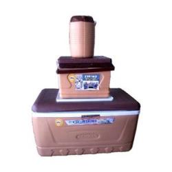 3-in-1 Eskimo Ice Chest Cooler - Brown