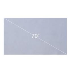 70-inch Portable Projector Screen HD 16:9 Frameless Video