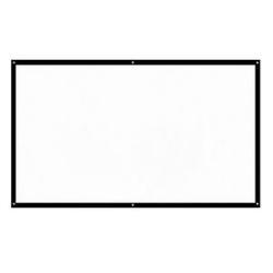 H60 60" Portable Projector Screen HD 16:9 White Dacron 60