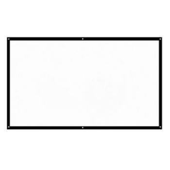 H60 60" Portable Projector Screen HD 16:9 White Dacron 60