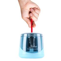 JIELISI Small Electric Pencil Sharpener Portable Cute