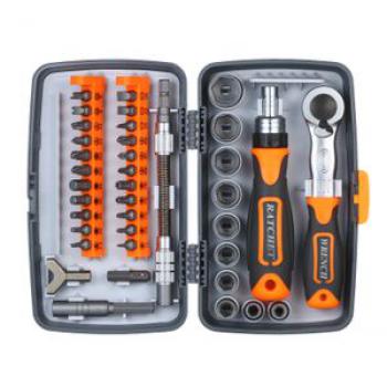 38pc Precision Ratchet Screwdriver Bit Set Magnetic