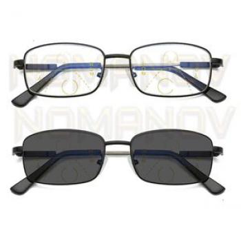 Photochromic Progressive Multifocus Reading Glasses 100To400