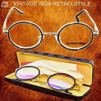 LUXURY NOBLE Titanium Alloy With Box Senator Round Retro Classical Duke`s Reading Glasses +3.00 (723)
