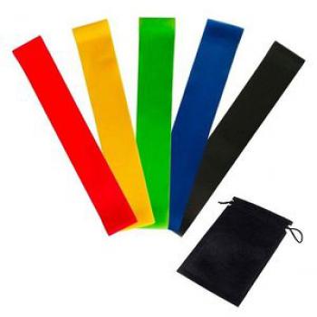 5 Pieces Exercise Resistance Belt - Multicolor