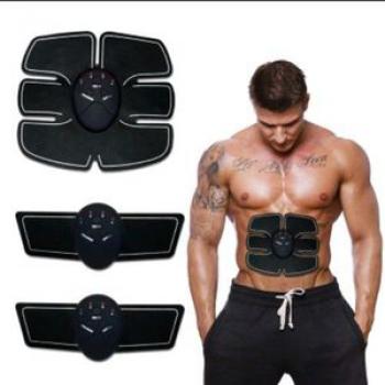 EMS Remote Control Abdominal Muscle Trainer With Remote Complete Set - Black