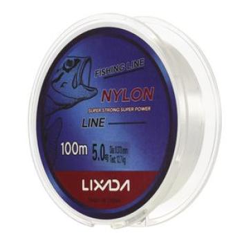Lixada 100m Fishing Line Thread Clear White Thin Fishing