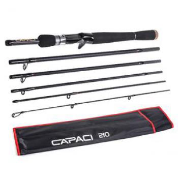 2.1m / 2.4m 6 Sections Carbon Spinning Casting Fishing Rod