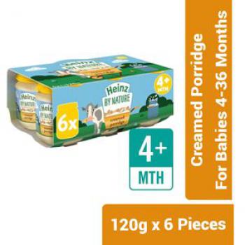 Creamed Porridge For Babies 4-36 Months - 120g x 6