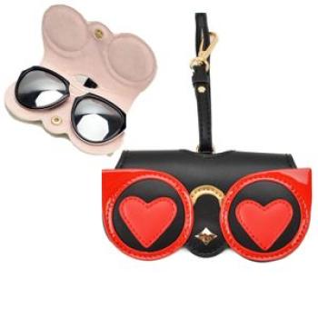 Cute And Funny PU Sunglasses Case Portable Glasses Case