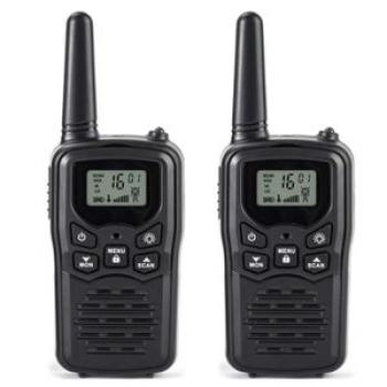 2PCS Walkie Talkie Portable VHF Two Way Ham Radio Communicator