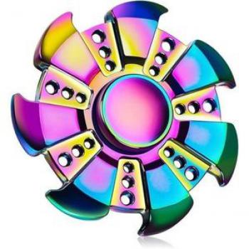 7-Blade Fidget Spinner - Multicolour