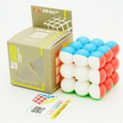 Professional Round Bead Third-order Rubik Cube Children`s Educational Toys( Color Delivery)