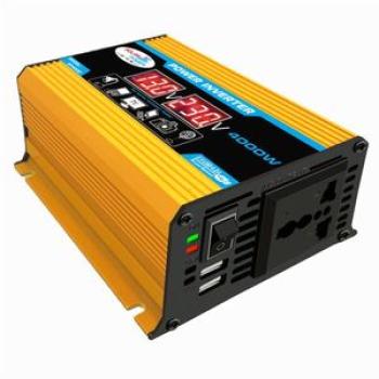 DC 12V To AC 220V Car Power Inverter Peaks Power 4000W Rated Power 300W