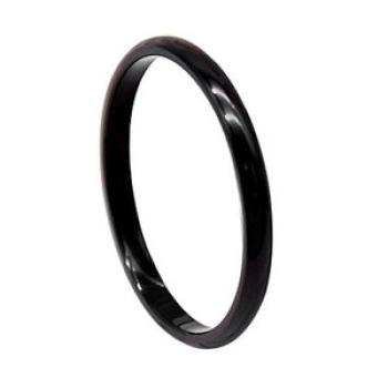 Couple Ring Versatile Delicate Titanium Steel-Black