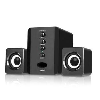D-202 USB Wired Computer Speakers - Black