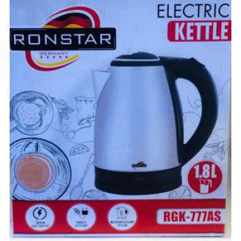 Stainless Steel Electric Kettle - 1.8L - Silver