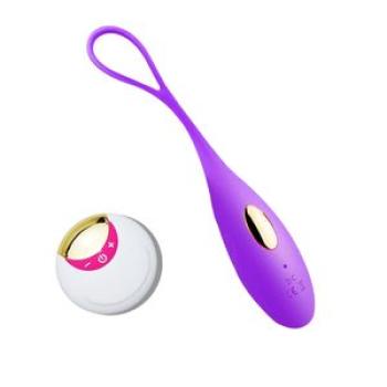 Mini Wireless Remote Control Vibrator Egg G Spot-Purple