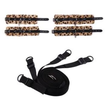 Bondage Sex Toy Set Multiple Directions Sex Pleasure-Leopard