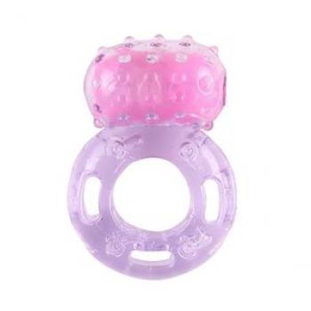 Silicone Round Vibration Penis Ring Time Premature-