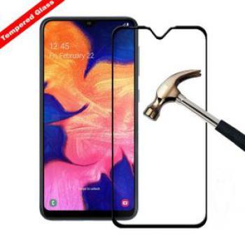 Screen Protector Glass For Samsung Galaxy A10- Black