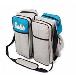 Baby Bed & Bag - Gray