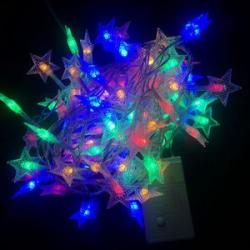Christmas LED Light String Fairy Lights Snowflake Tree Christmas Home Decor colour
