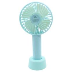 Hand Held Usb Rechargeable Fan - Blue
