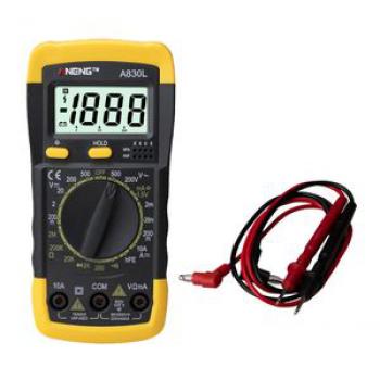 Digital LCD Voltmeter Ammeter Ohmmeter Multimeter Volt AC
