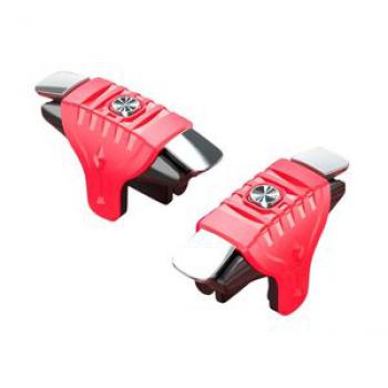 2Pcs F01 Metal Buttons Mobile Games Shooting Trigger-Red
