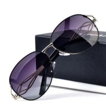Pilot Oval Shopping Sun Glasses Ladies Polarized Women
