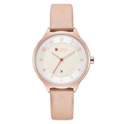 Slim Leather Watch Quartz Female Clock With Date Digital Wristwatch Ladies Casual Watches