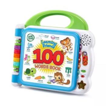 Learning Friends 100 Words Book - Multicolour