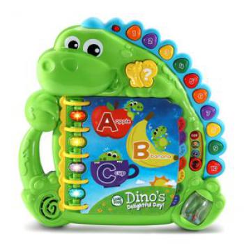 Dinos Delightful Interactive Day Book - Multicolour