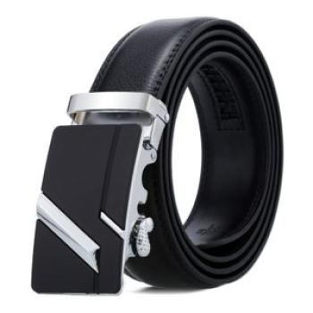 Leather Belt Double-sided Leather Belt Two bars