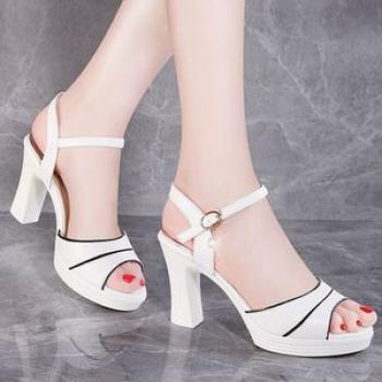 Women Fashion High Heel Sandal Sexy Open Toe Ankle Evening Party Dress Casuals Shoes