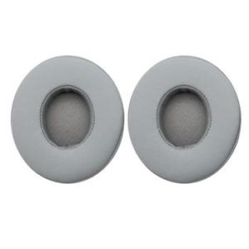 2Pcs Replacement Earpads Cover Cushion Earmuff for Solo-Grey