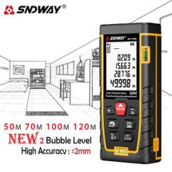Laser Distance Meter - Black