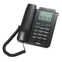 2-Line Digital Corded Telephone Desk Landline Phone with