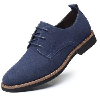 Men Formal Shoes Suede Leather Ankle Low Boots Wedding Footwear