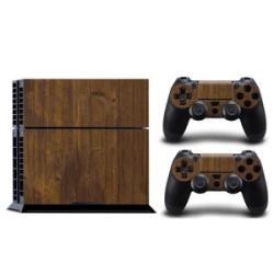Unique Wood Grain 3D Games Decal Skin Stickers-TP-PS4-1023