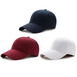 Adjustable Baseball Cap - 3 Pieces - Multicolour